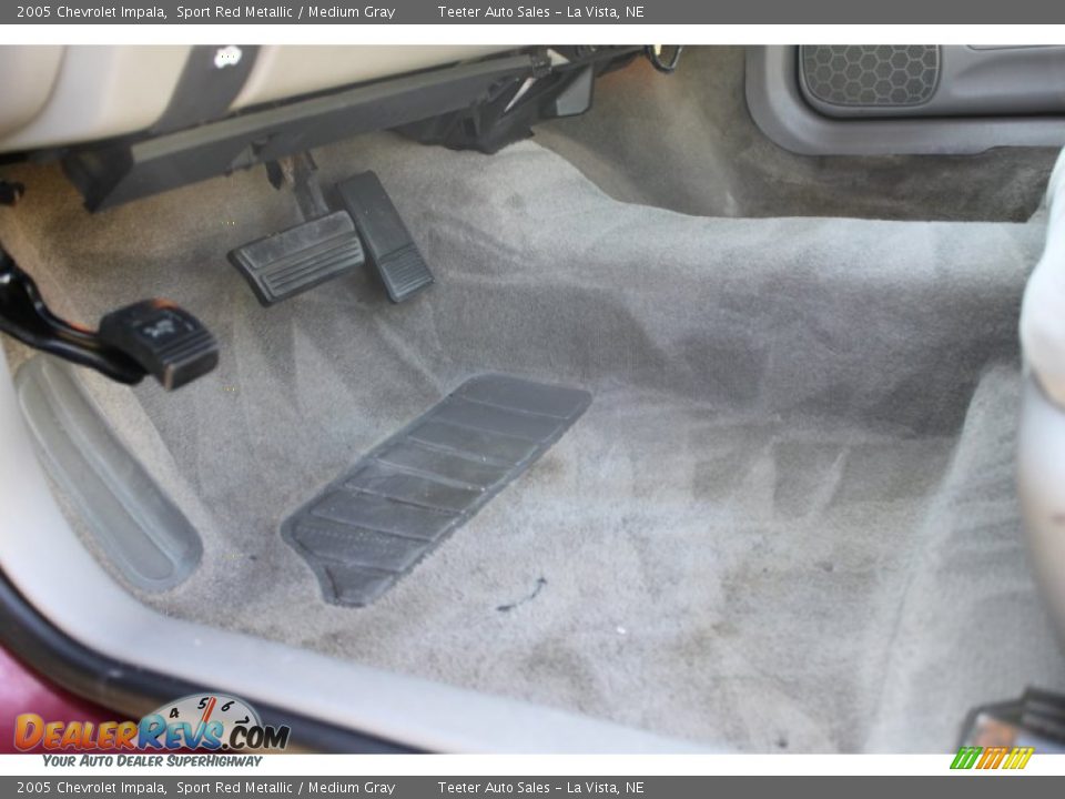 2005 Chevrolet Impala Sport Red Metallic / Medium Gray Photo #26