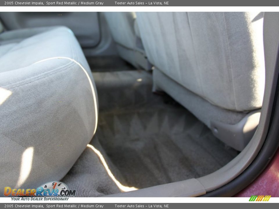 2005 Chevrolet Impala Sport Red Metallic / Medium Gray Photo #33