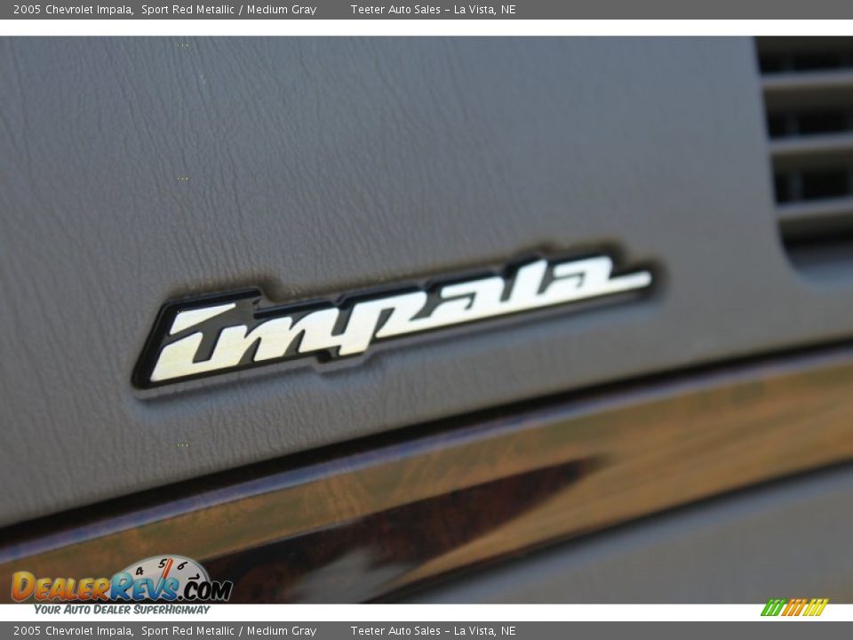 2005 Chevrolet Impala Sport Red Metallic / Medium Gray Photo #36