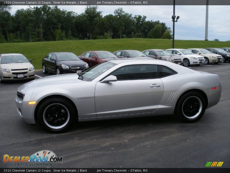 2010 Chevrolet Camaro LS Coupe Silver Ice Metallic / Black Photo #1