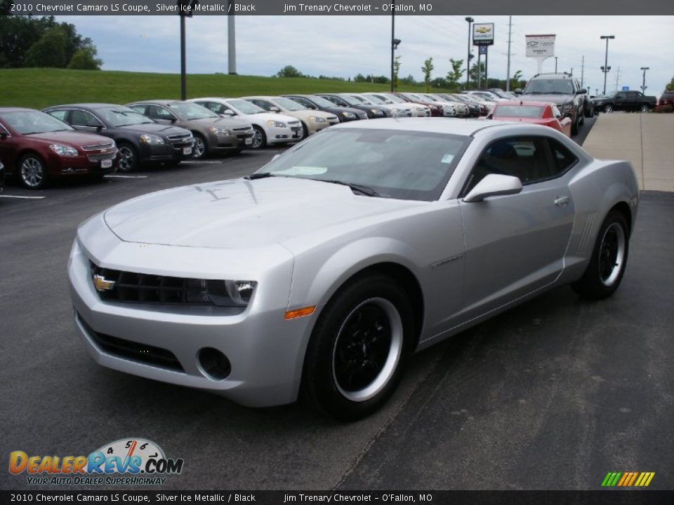 2010 Chevrolet Camaro LS Coupe Silver Ice Metallic / Black Photo #4