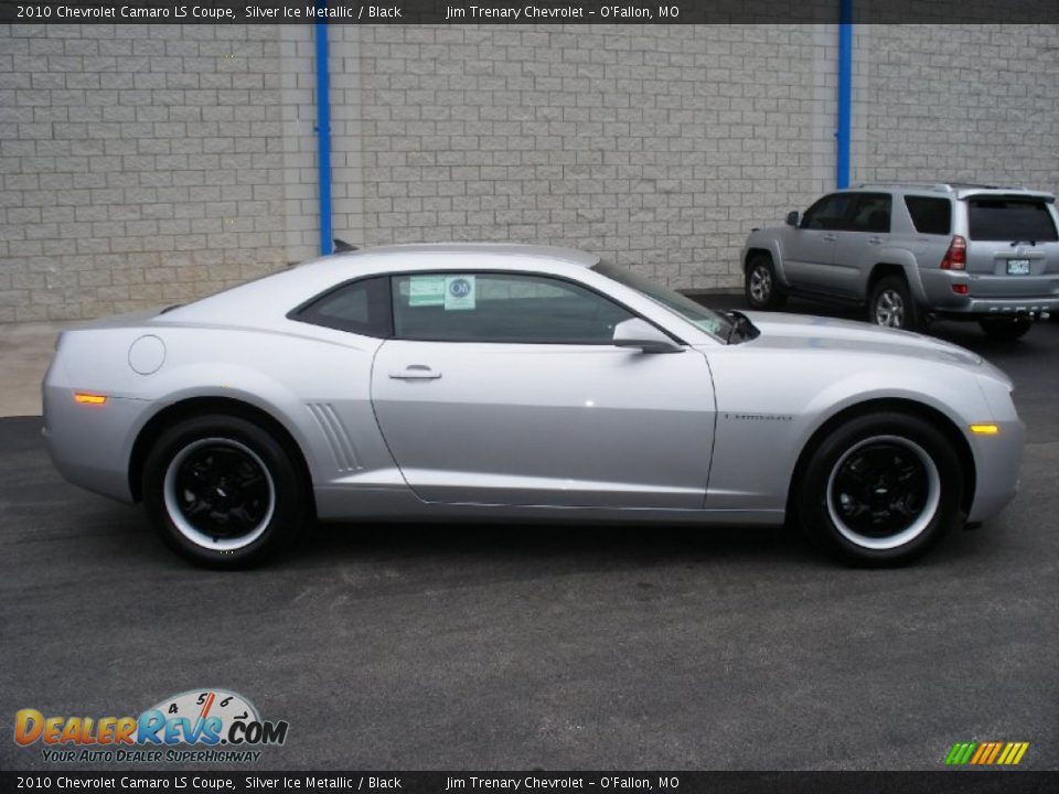 2010 Chevrolet Camaro LS Coupe Silver Ice Metallic / Black Photo #6