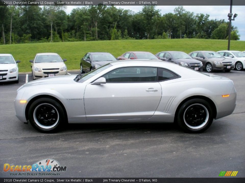 2010 Chevrolet Camaro LS Coupe Silver Ice Metallic / Black Photo #7