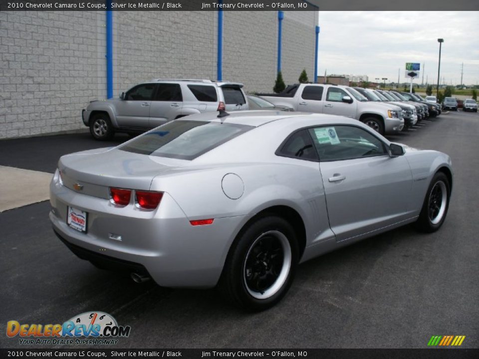2010 Chevrolet Camaro LS Coupe Silver Ice Metallic / Black Photo #8