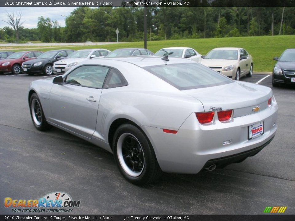2010 Chevrolet Camaro LS Coupe Silver Ice Metallic / Black Photo #9