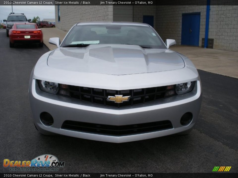 2010 Chevrolet Camaro LS Coupe Silver Ice Metallic / Black Photo #10