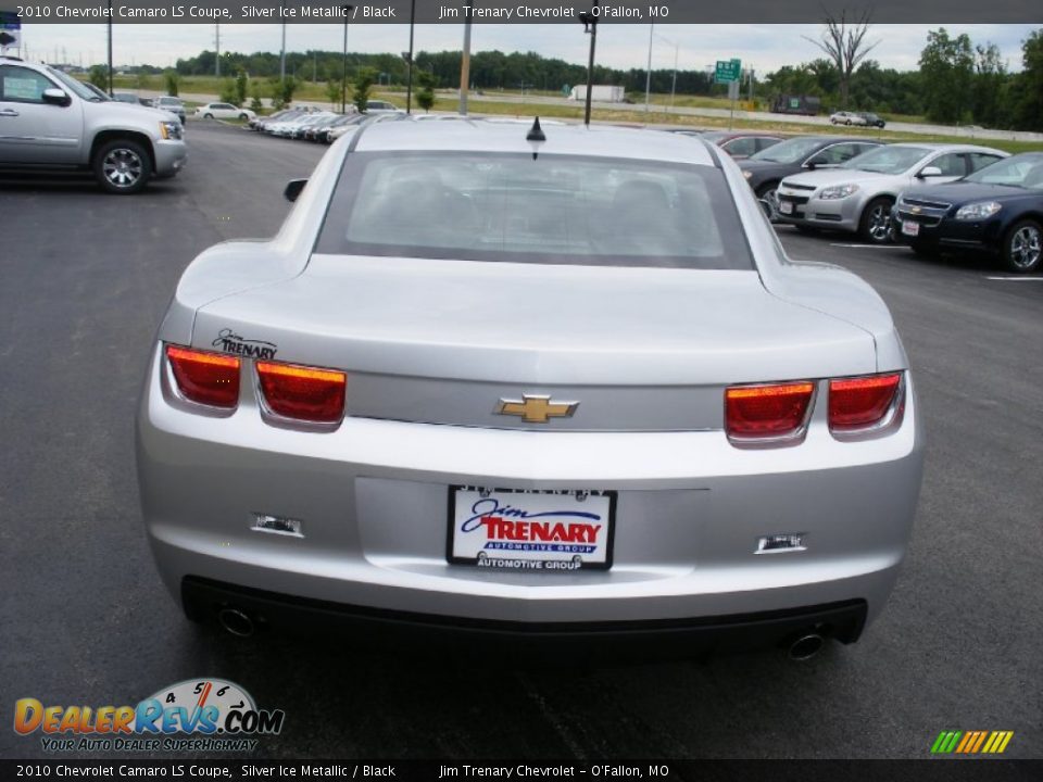 2010 Chevrolet Camaro LS Coupe Silver Ice Metallic / Black Photo #11