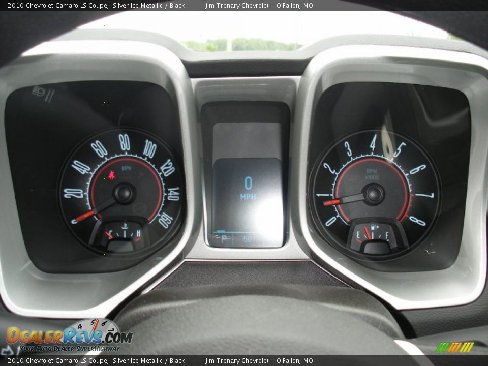 2010 Chevrolet Camaro LS Coupe Silver Ice Metallic / Black Photo #12