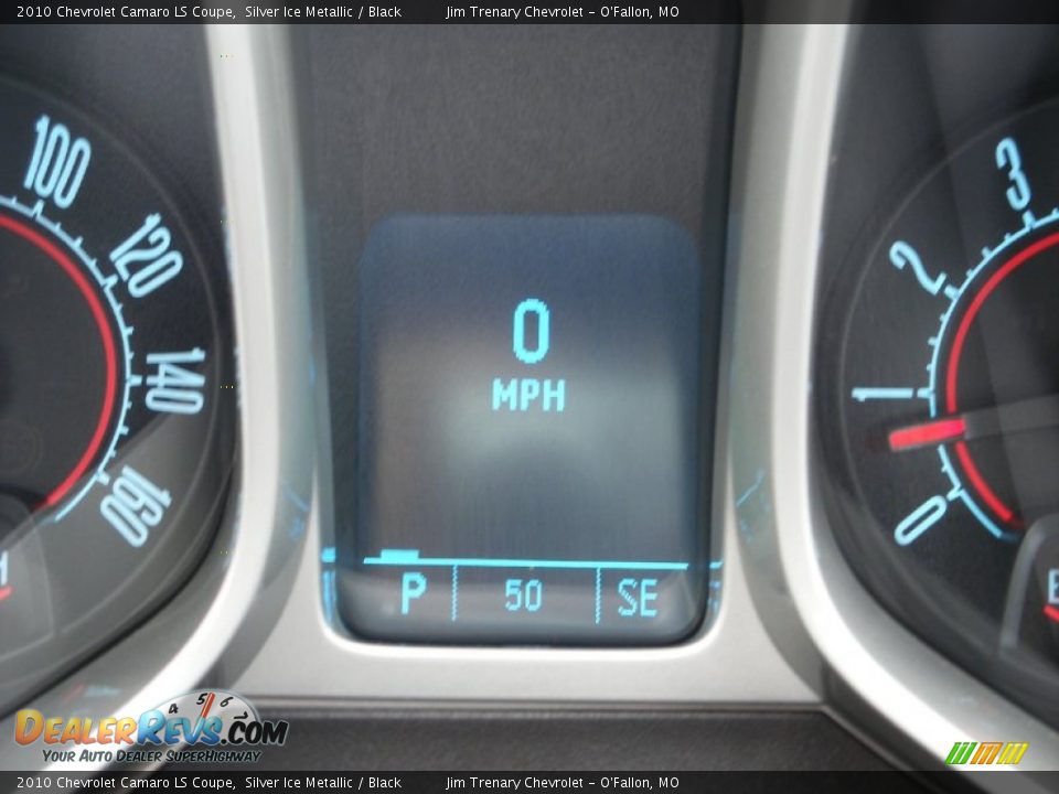 2010 Chevrolet Camaro LS Coupe Silver Ice Metallic / Black Photo #13