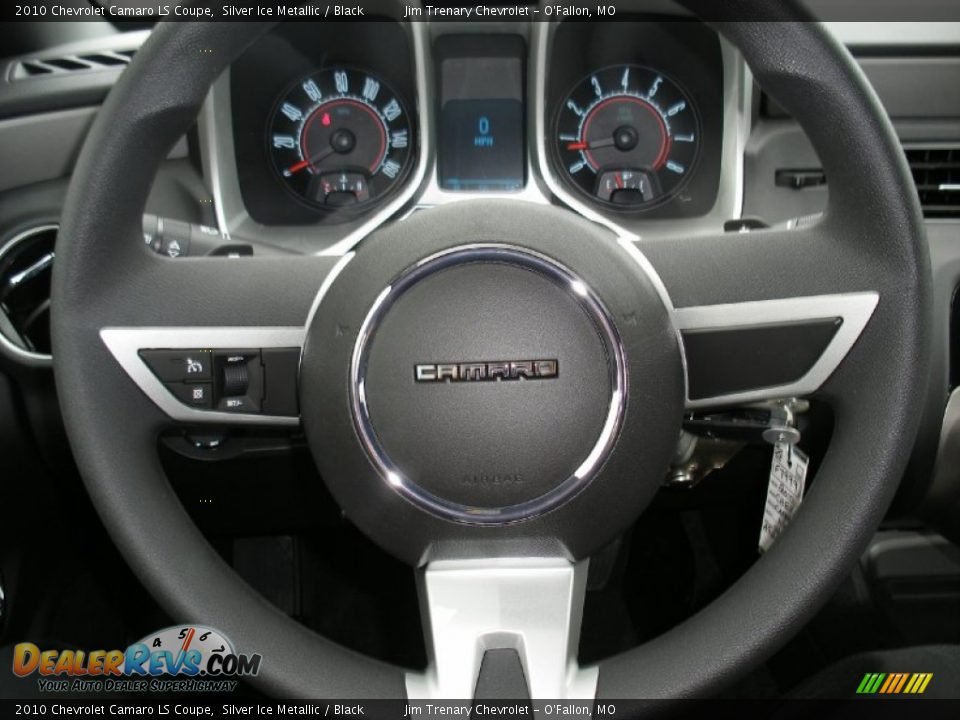 2010 Chevrolet Camaro LS Coupe Silver Ice Metallic / Black Photo #14