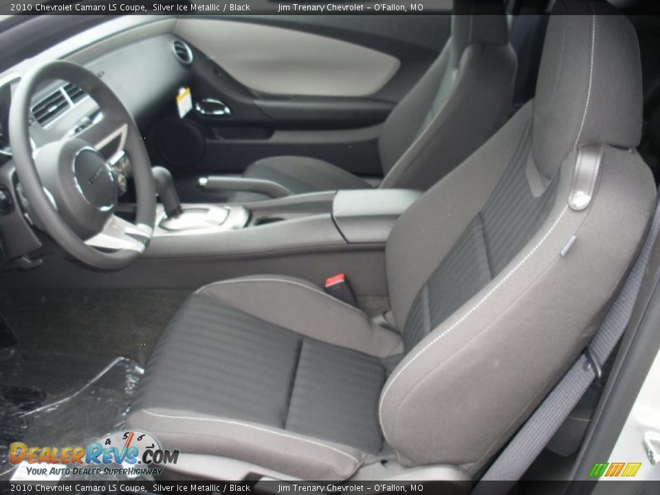 2010 Chevrolet Camaro LS Coupe Silver Ice Metallic / Black Photo #16
