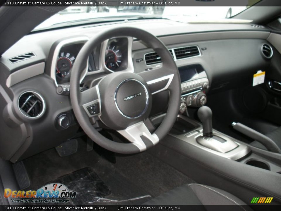 2010 Chevrolet Camaro LS Coupe Silver Ice Metallic / Black Photo #19