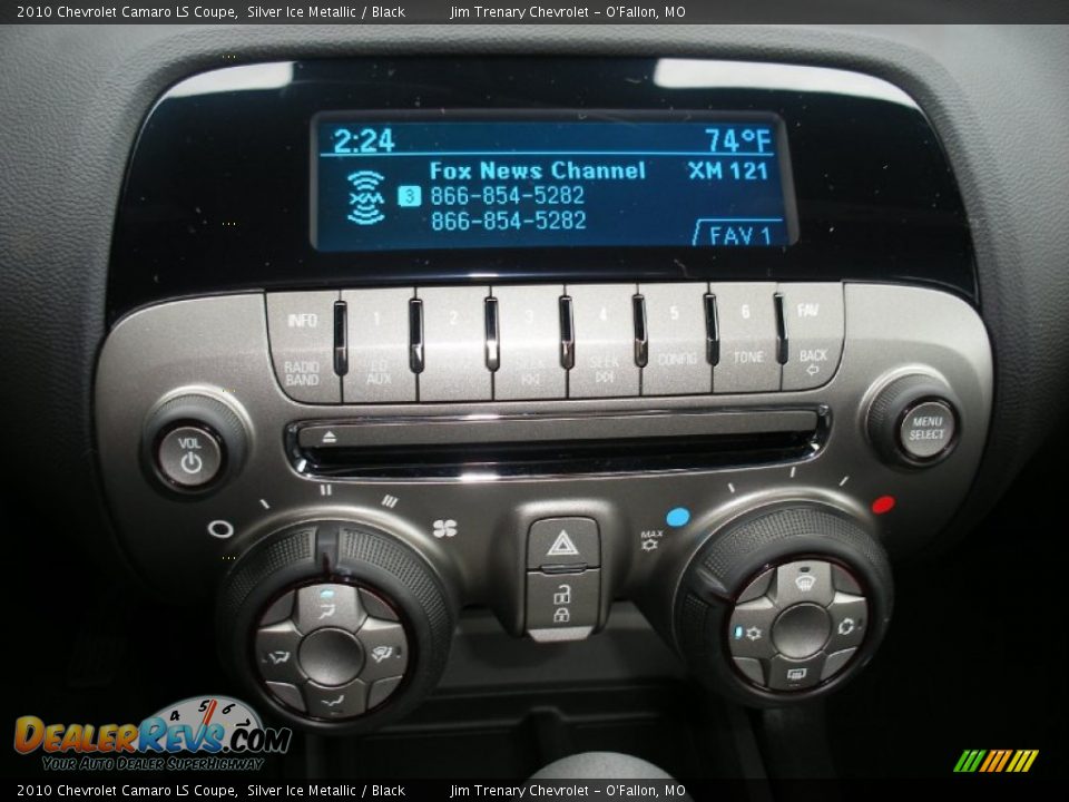 2010 Chevrolet Camaro LS Coupe Silver Ice Metallic / Black Photo #21