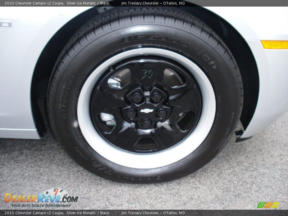 2010 Chevrolet Camaro LS Coupe Silver Ice Metallic / Black Photo #26