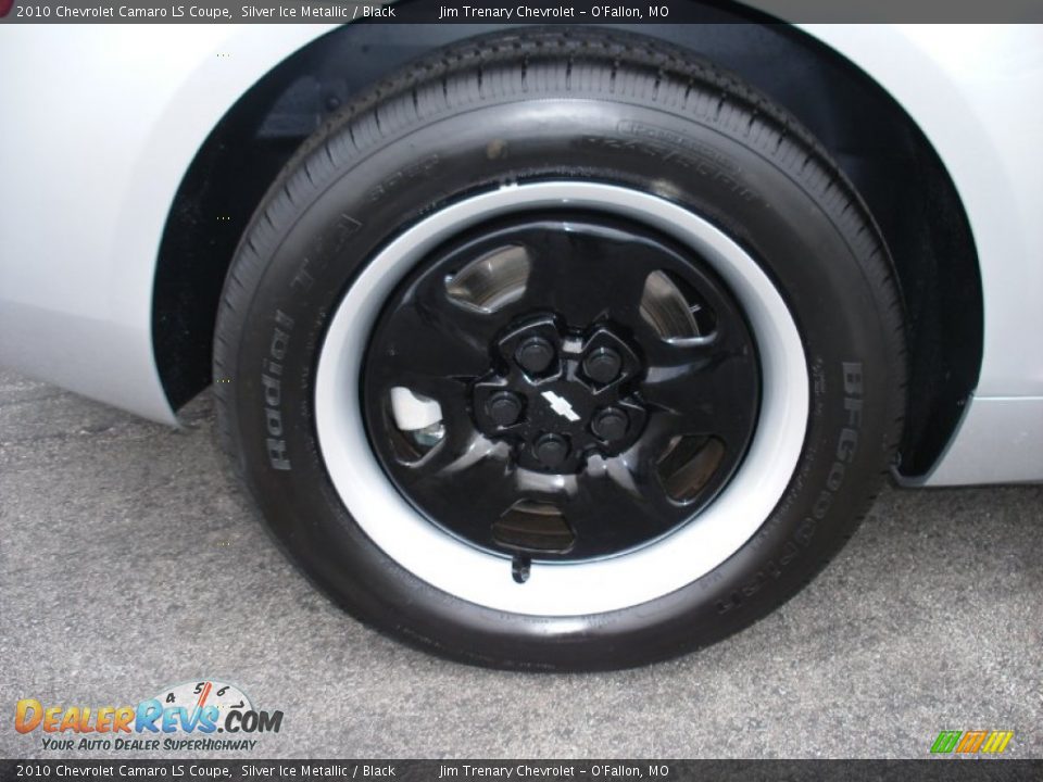 2010 Chevrolet Camaro LS Coupe Silver Ice Metallic / Black Photo #27