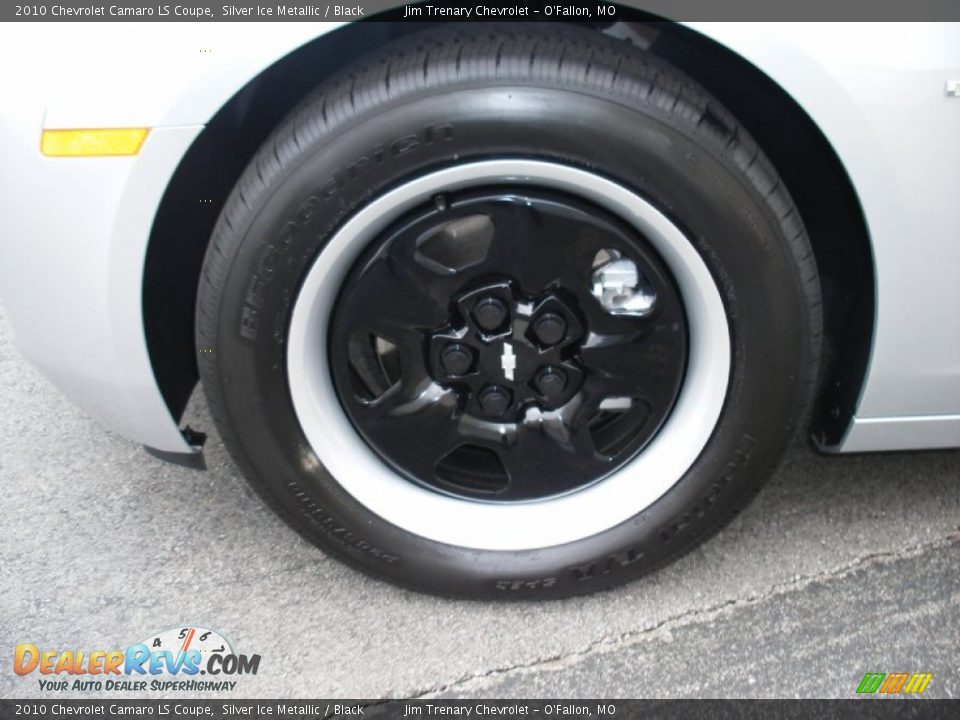 2010 Chevrolet Camaro LS Coupe Silver Ice Metallic / Black Photo #28