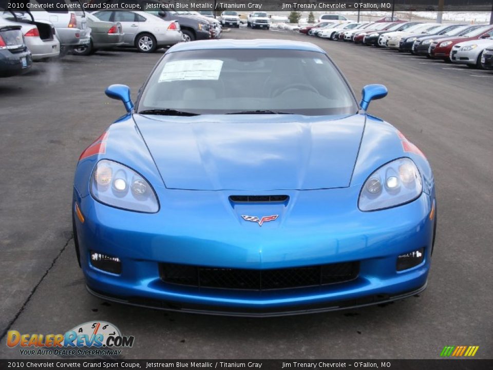 Jetstream Blue Metallic 2010 Chevrolet Corvette Grand Sport Coupe Photo #7