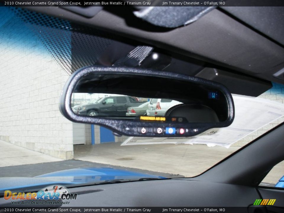 2010 Chevrolet Corvette Grand Sport Coupe Jetstream Blue Metallic / Titanium Gray Photo #20