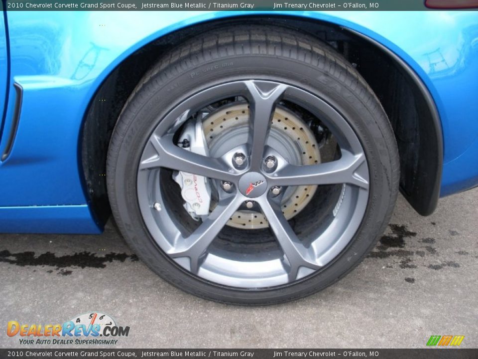 2010 Chevrolet Corvette Grand Sport Coupe Wheel Photo #25