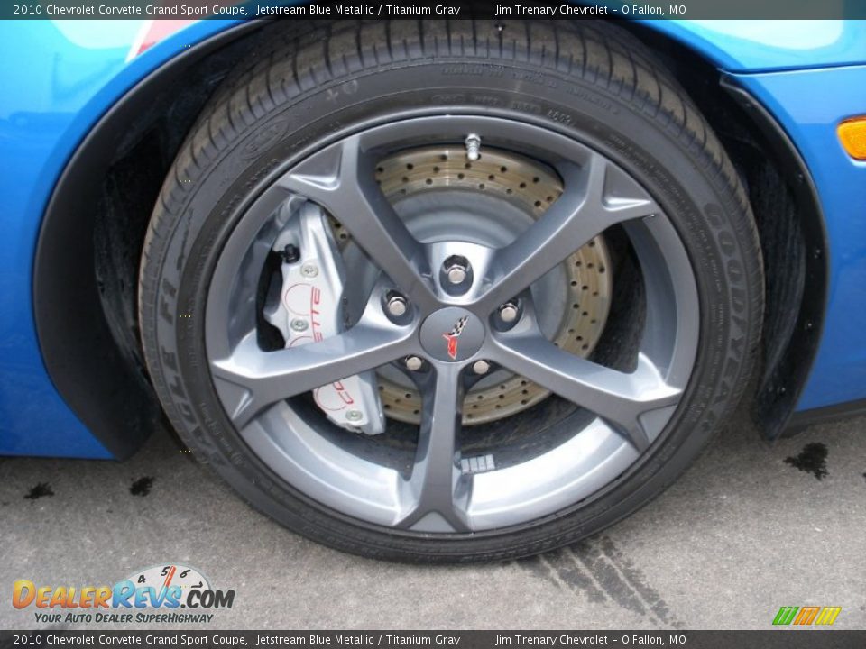 2010 Chevrolet Corvette Grand Sport Coupe Wheel Photo #27