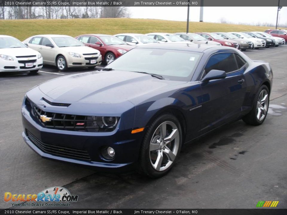 2010 Chevrolet Camaro SS/RS Coupe Imperial Blue Metallic / Black Photo #1