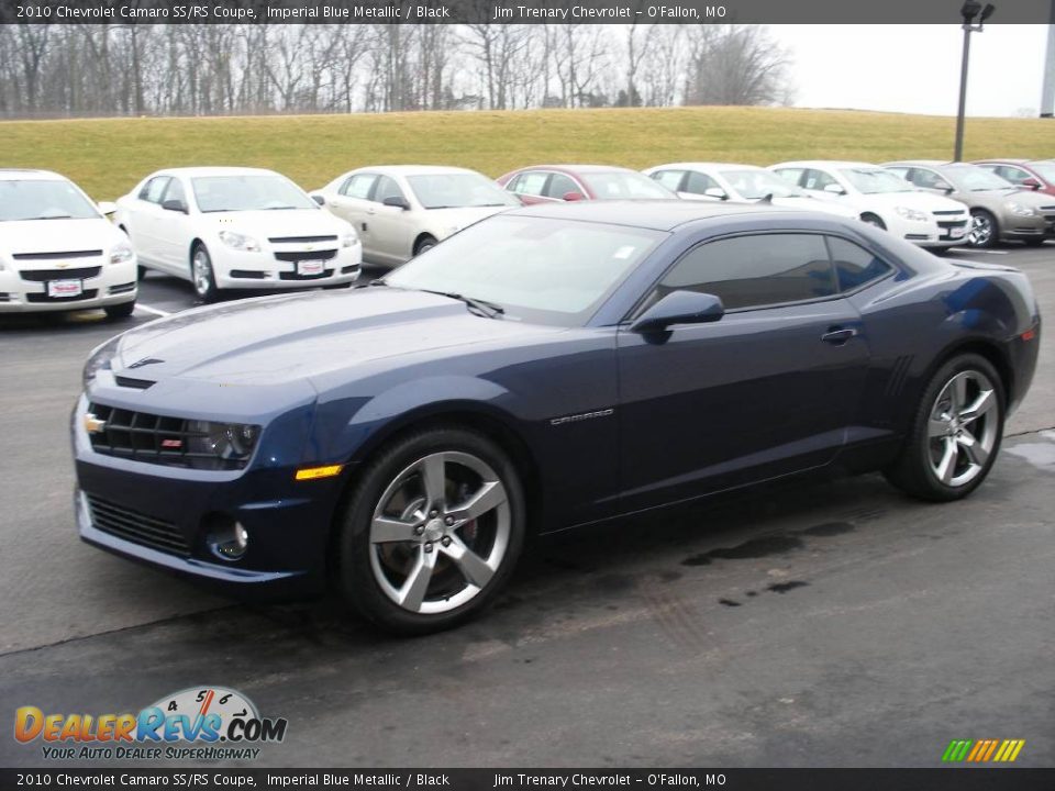 2010 Chevrolet Camaro SS/RS Coupe Imperial Blue Metallic / Black Photo #2