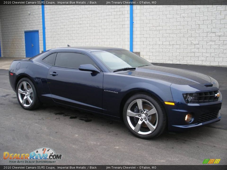 2010 Chevrolet Camaro SS/RS Coupe Imperial Blue Metallic / Black Photo #4