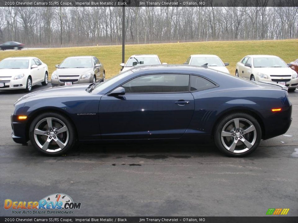 2010 Chevrolet Camaro SS/RS Coupe Imperial Blue Metallic / Black Photo #5