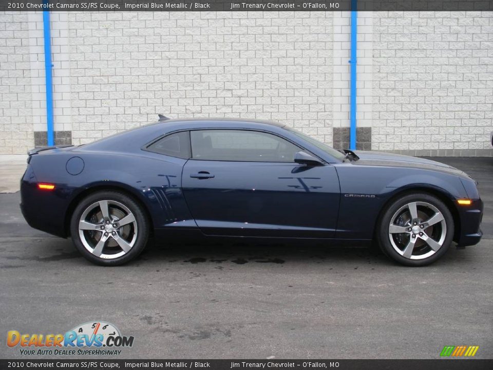 2010 Chevrolet Camaro SS/RS Coupe Imperial Blue Metallic / Black Photo #6