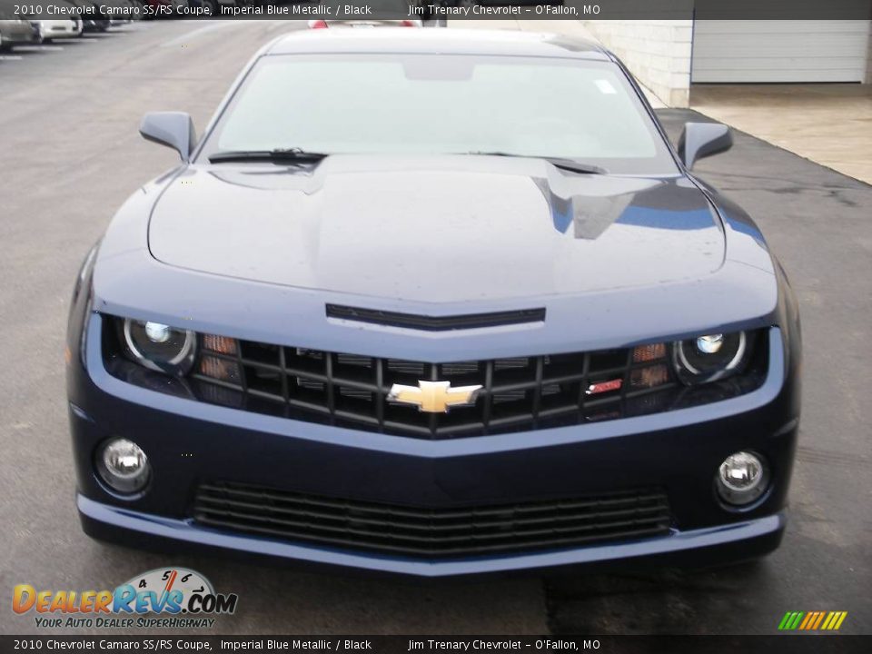 2010 Chevrolet Camaro SS/RS Coupe Imperial Blue Metallic / Black Photo #7