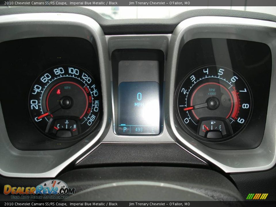 2010 Chevrolet Camaro SS/RS Coupe Imperial Blue Metallic / Black Photo #9