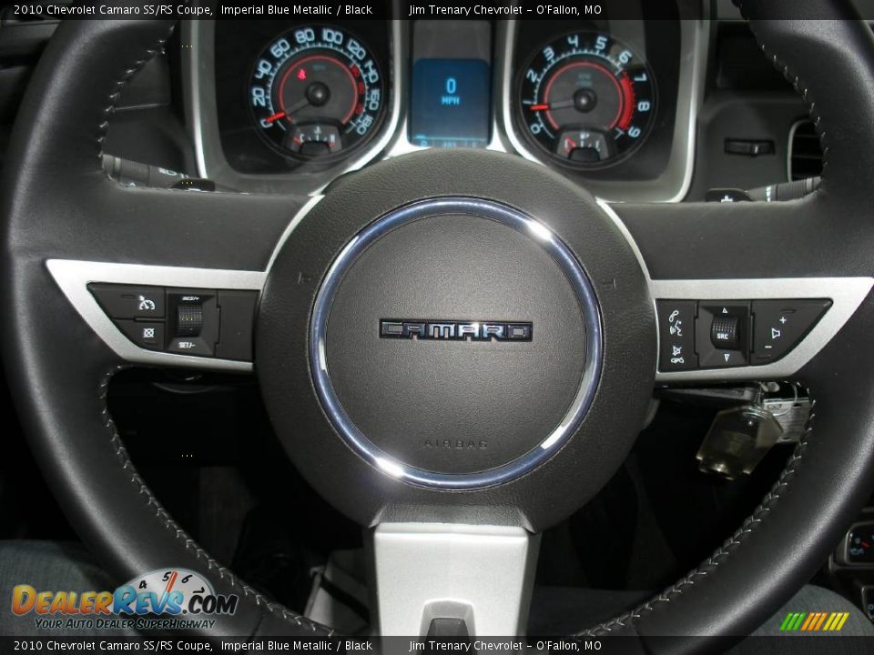 2010 Chevrolet Camaro SS/RS Coupe Imperial Blue Metallic / Black Photo #10