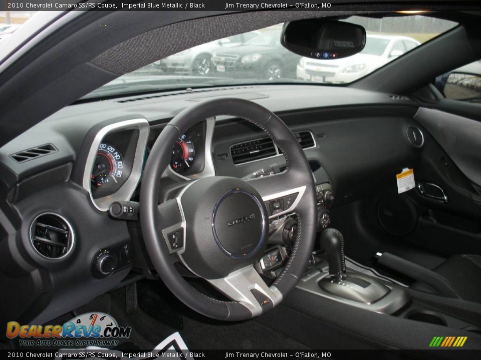 2010 Chevrolet Camaro SS/RS Coupe Imperial Blue Metallic / Black Photo #11