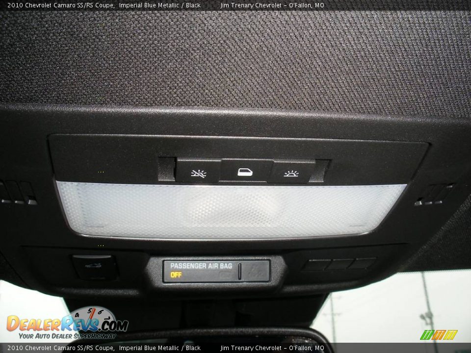 2010 Chevrolet Camaro SS/RS Coupe Imperial Blue Metallic / Black Photo #18