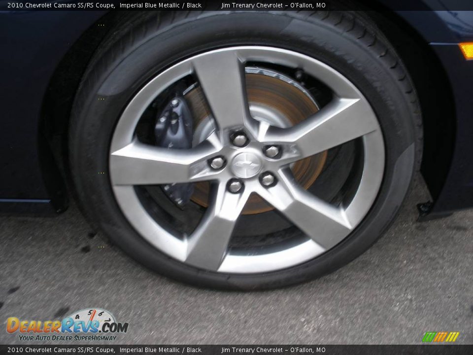 2010 Chevrolet Camaro SS/RS Coupe Imperial Blue Metallic / Black Photo #23