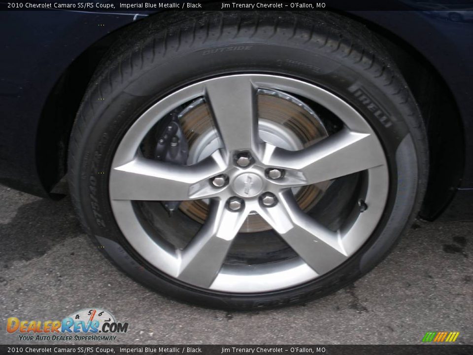 2010 Chevrolet Camaro SS/RS Coupe Imperial Blue Metallic / Black Photo #24