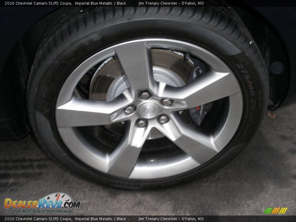 2010 Chevrolet Camaro SS/RS Coupe Imperial Blue Metallic / Black Photo #25