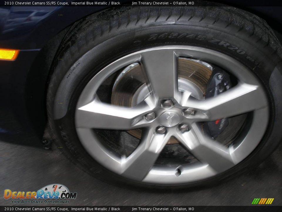 2010 Chevrolet Camaro SS/RS Coupe Imperial Blue Metallic / Black Photo #26