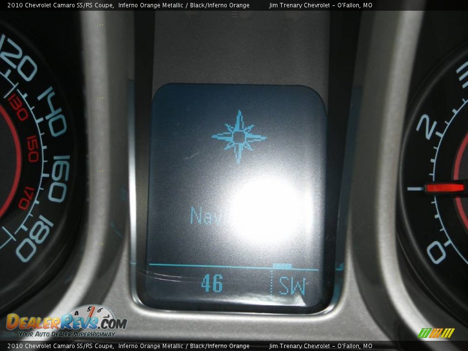 2010 Chevrolet Camaro SS/RS Coupe Inferno Orange Metallic / Black/Inferno Orange Photo #16