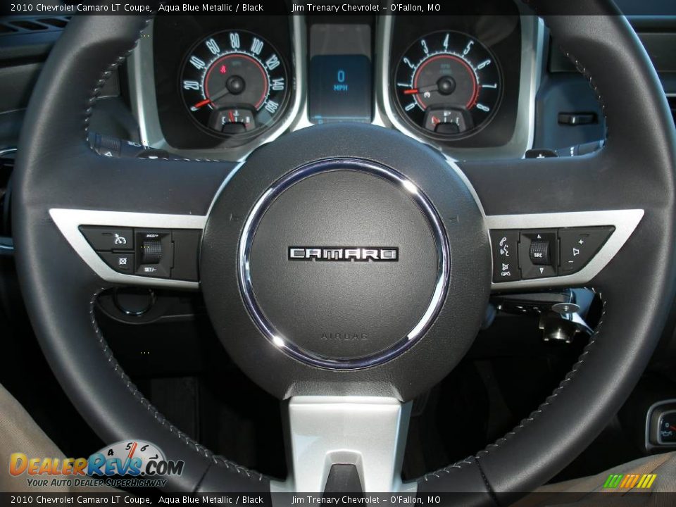 2010 Chevrolet Camaro LT Coupe Aqua Blue Metallic / Black Photo #22