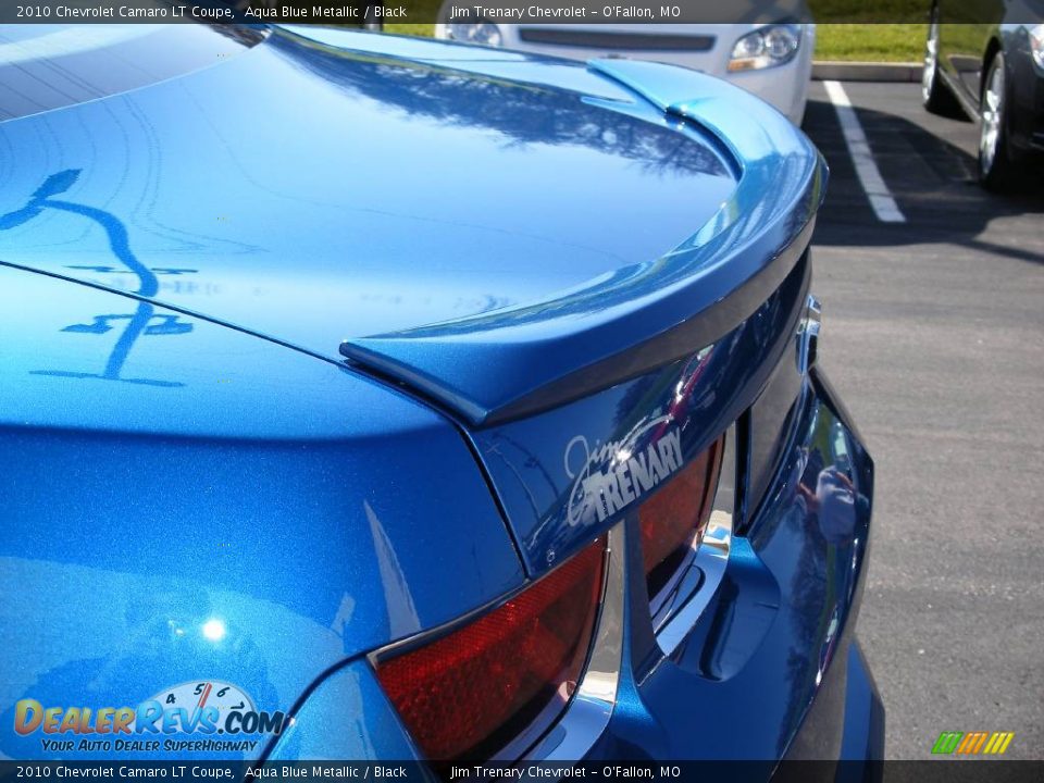 2010 Chevrolet Camaro LT Coupe Aqua Blue Metallic / Black Photo #32