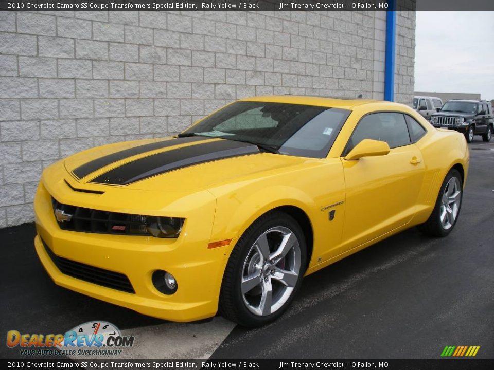 2010 Chevrolet Camaro SS Coupe Transformers Special Edition Rally Yellow / Black Photo #2