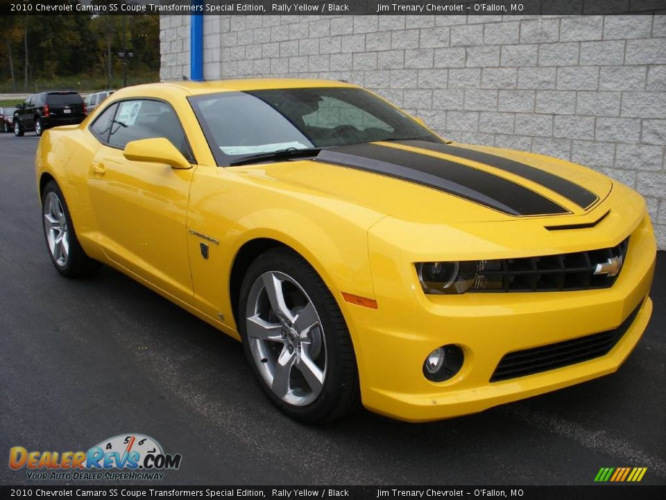 2010 Chevrolet Camaro SS Coupe Transformers Special Edition Rally Yellow / Black Photo #3