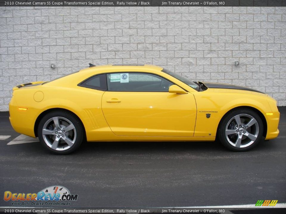 Rally Yellow 2010 Chevrolet Camaro SS Coupe Transformers Special Edition Photo #4