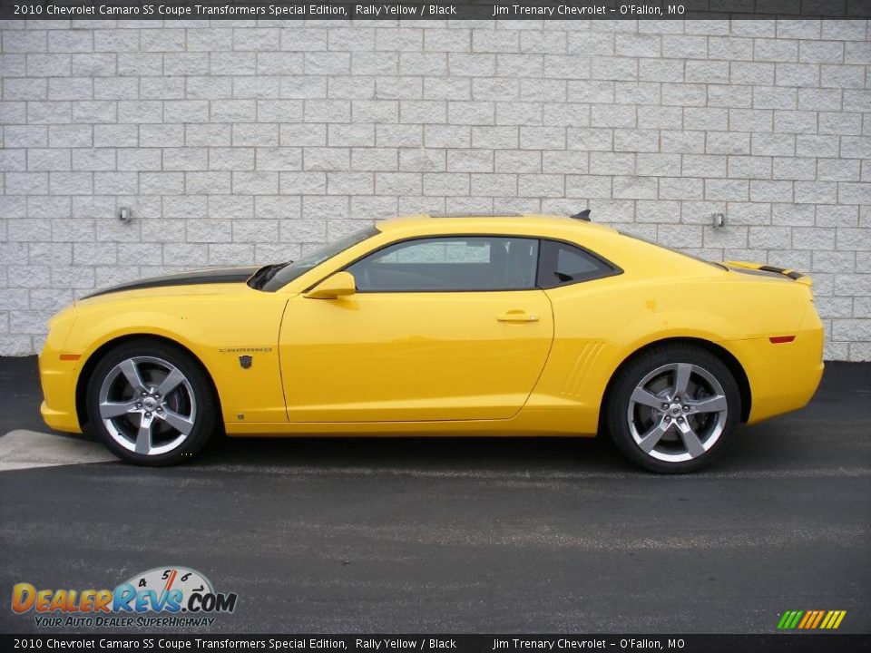 2010 Chevrolet Camaro SS Coupe Transformers Special Edition Rally Yellow / Black Photo #5