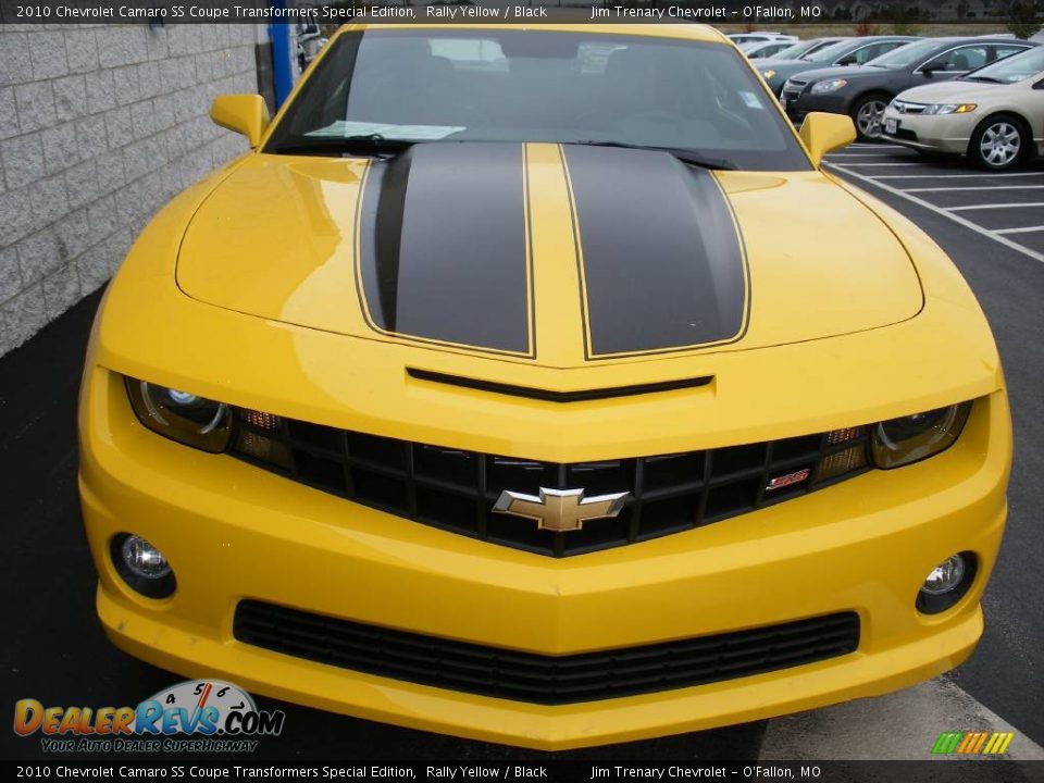 2010 Chevrolet Camaro SS Coupe Transformers Special Edition Rally Yellow / Black Photo #6