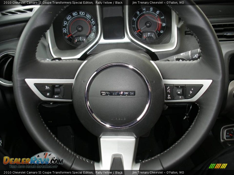 2010 Chevrolet Camaro SS Coupe Transformers Special Edition Steering Wheel Photo #17