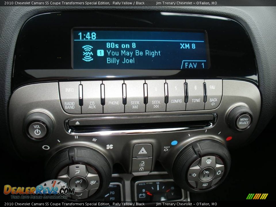 Audio System of 2010 Chevrolet Camaro SS Coupe Transformers Special Edition Photo #18