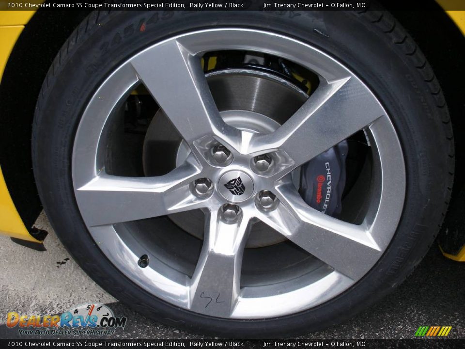 2010 Chevrolet Camaro SS Coupe Transformers Special Edition Wheel Photo #24