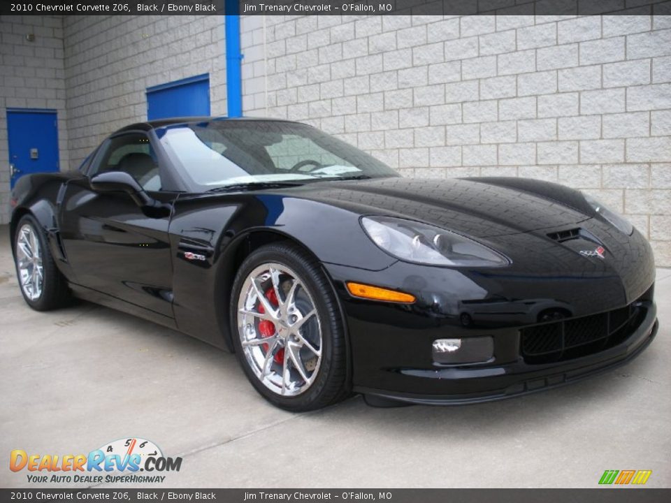 Front 3/4 View of 2010 Chevrolet Corvette Z06 Photo #1